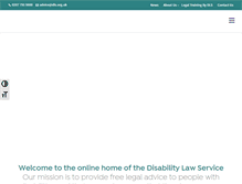 Tablet Screenshot of dls.org.uk