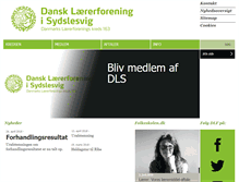 Tablet Screenshot of dls.dk